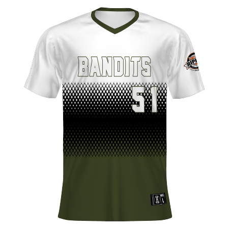 Babe Ruth Freestyle Sublimated V-neck Baseball Jersey
