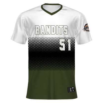 Babe Ruth Freestyle Sublimated V-neck Baseball Jersey