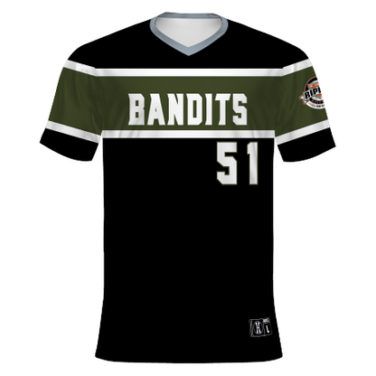 Babe Ruth Freestyle Sublimated V-neck Baseball Jersey