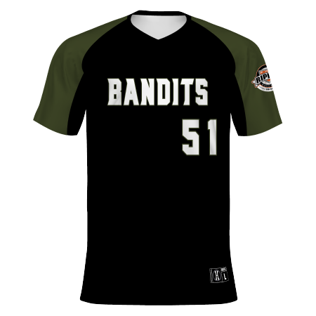 Babe Ruth Freestyle Sublimated V-neck Baseball Jersey