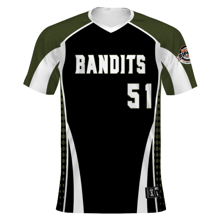 Babe Ruth Freestyle Sublimated V-neck Baseball Jersey