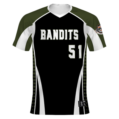 Babe Ruth Freestyle Sublimated V-neck Baseball Jersey