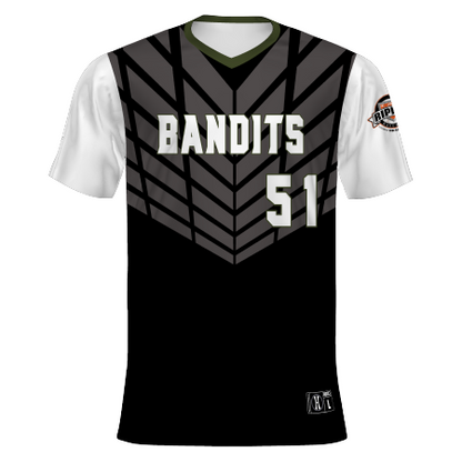 Babe Ruth Freestyle Sublimated V-neck Baseball Jersey