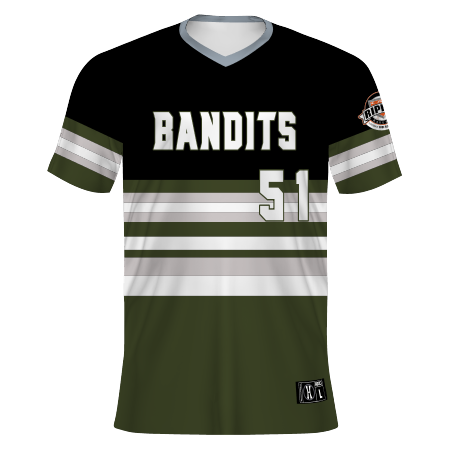 Babe Ruth Freestyle Sublimated V-neck Baseball Jersey