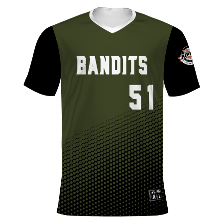 Babe Ruth Freestyle Sublimated V-neck Baseball Jersey
