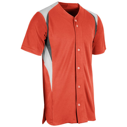 Bull Pen Full Button Jersey Youth