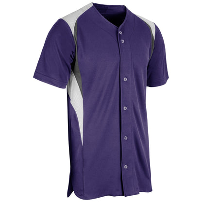 Bull Pen Full Button Jersey Youth