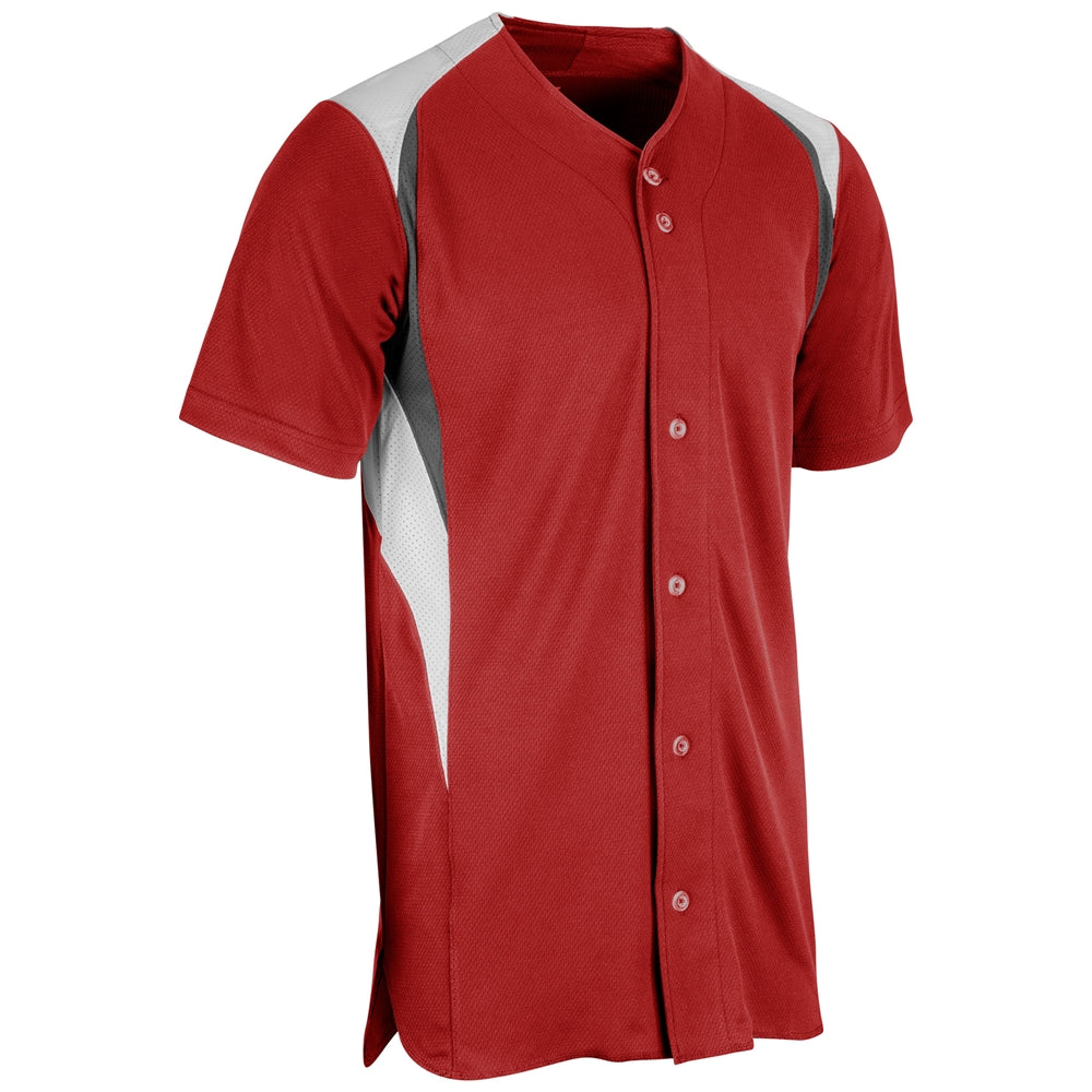 Bull Pen Full Button Jersey Youth