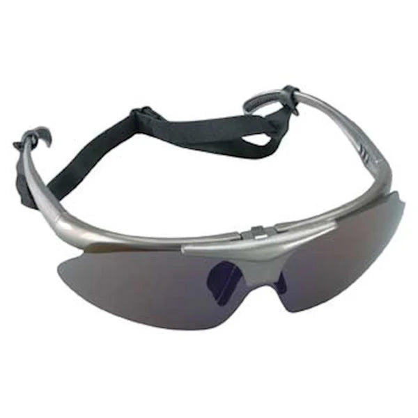 Markwort Sunglasses Flip Up Grey on white background