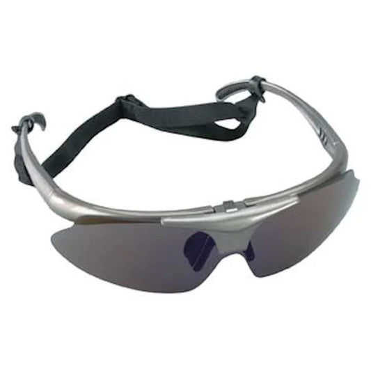 Markwort Sunglasses Flip Up Grey on white background