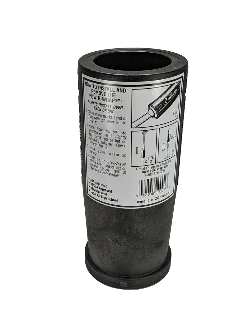 Pow'r Wrap Softball Bat Weight 24 Oz - Bulk