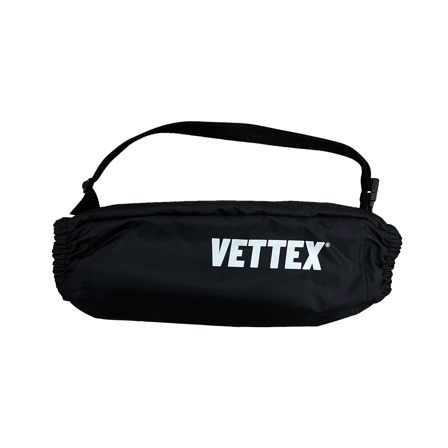 front view of black Vettex Football Hand Warmer 