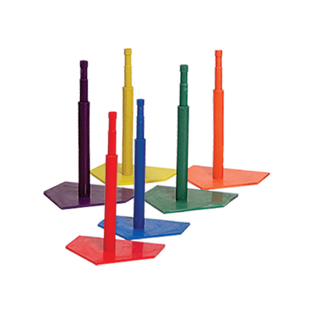 Champion Deluxe 6-Color Batting Tee Set