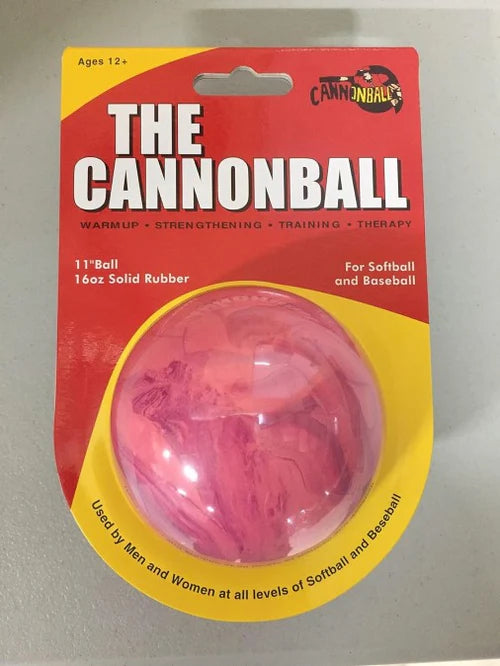 Cannonball Weighted Training Ball packaging