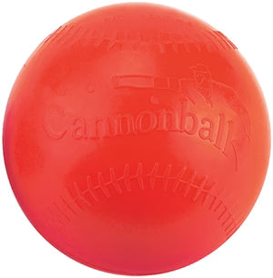 Cannonball Weighted Training Ball in red color on white background