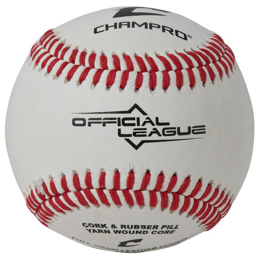 Champro Official League Full Grain Leather; 6-Pack