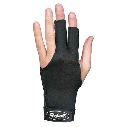 person wearing Blockshock Absorbing Glove Youth Left hand on white background