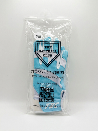 TBC Gloves Select Series | 100% Cabretta Leather Batting Gloves | Pair