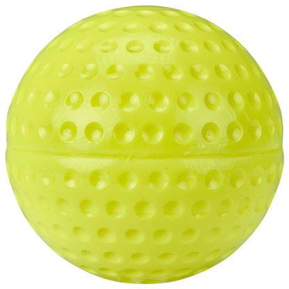 11" Dimple Molded Softball - Optic Yellow