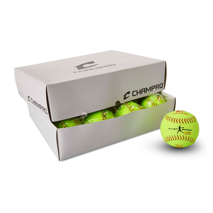 Asa/usa Softball 12" Fast Pitch - Leather Cover .47 Cor