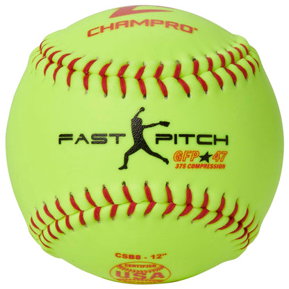 Asa/usa Softball 12" Fast Pitch - Durahide Cover
