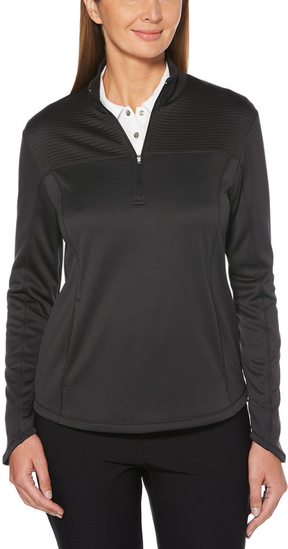 Ladies Ottoman Fleece Pullover