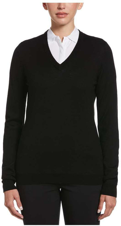 L/S V-NECK SWEATER