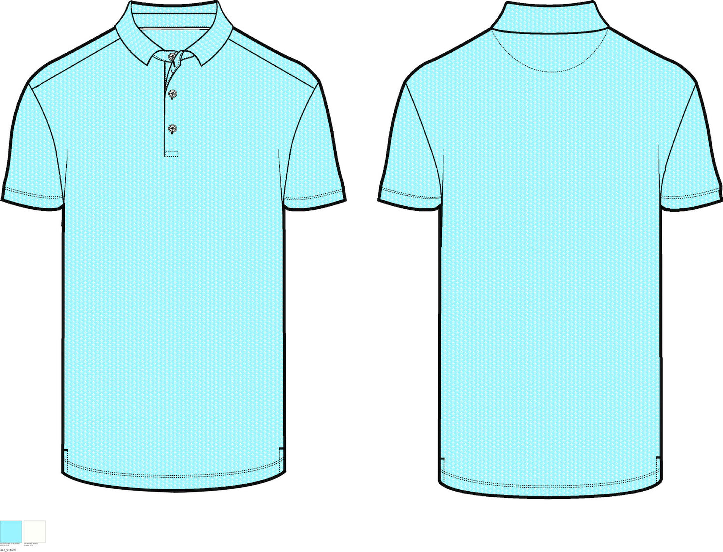 Ss All-over Pete Print Polo