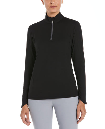 Ladies Lightweight 1/4" Zip Pullover