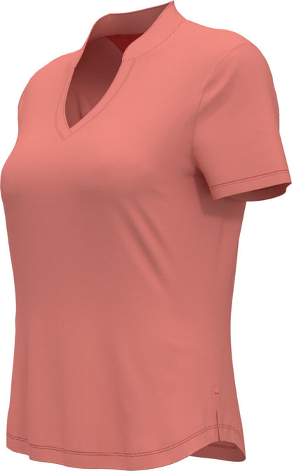 Ladies Fine Line Stripe Polo