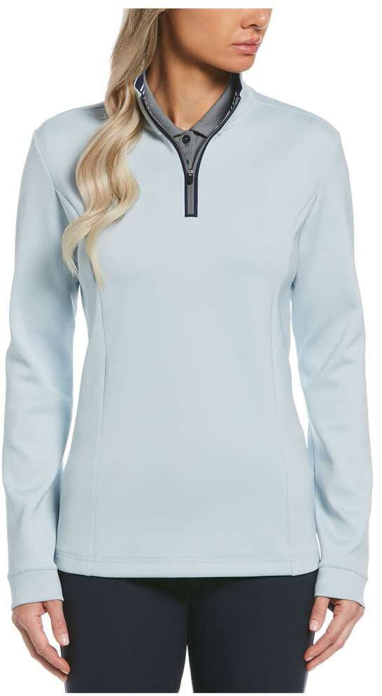 Ladies Clubhouse Mock Pullover