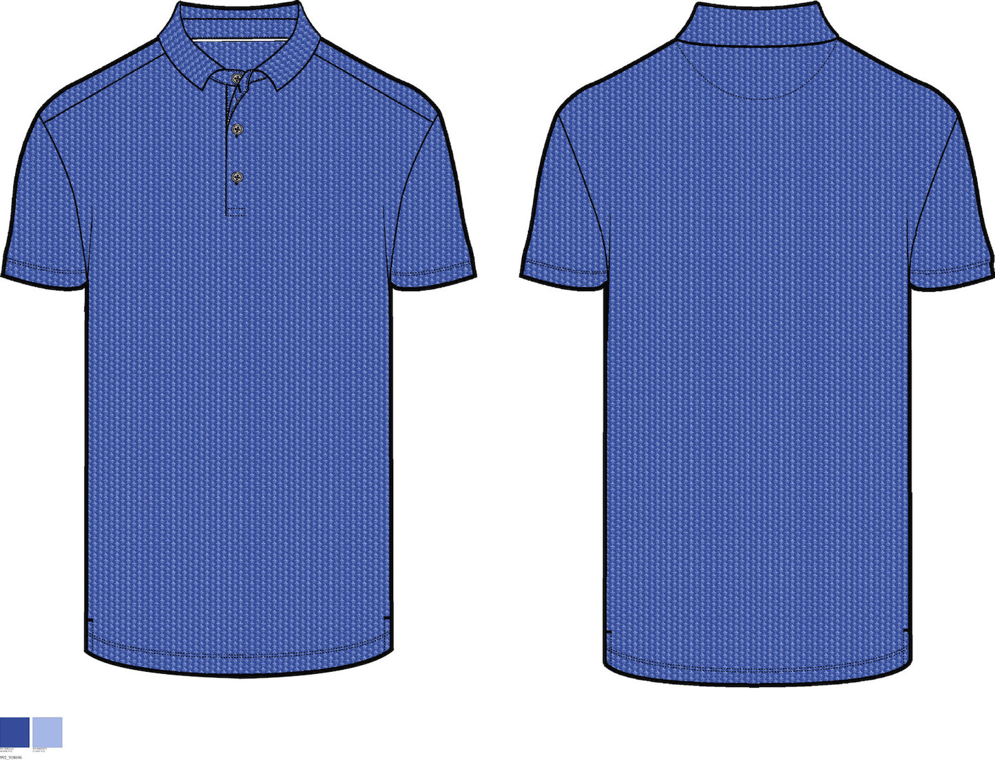 Ss All-over Pete Print Polo