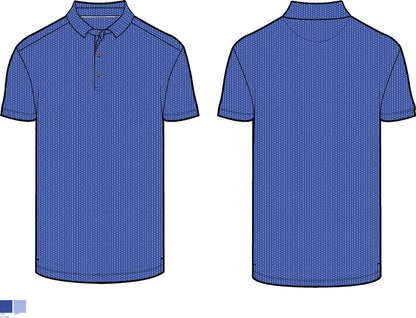 Ss All-over Pete Print Polo