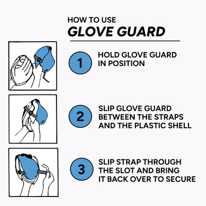 Markwort Glove Guard - Blue - For Gloves 12" and Up