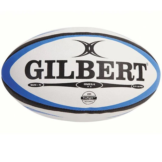 Gilbert Omega Match Rugby Ball - Assorted Colors Size 4