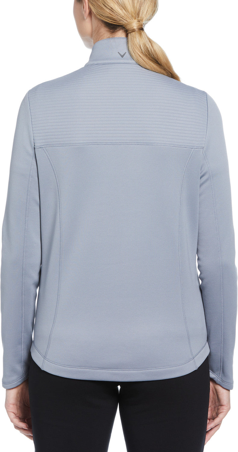 Ladies Ottoman Fleece Pullover