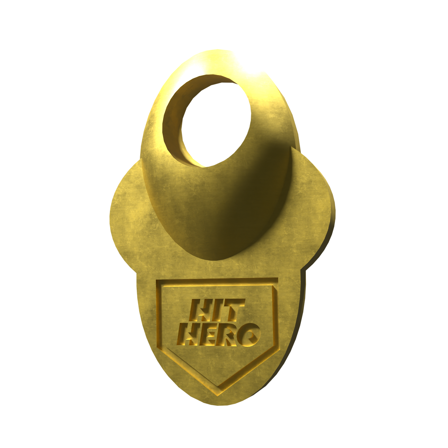 Hit Hero V2 Baseball Thumb Guard in vegas gold color