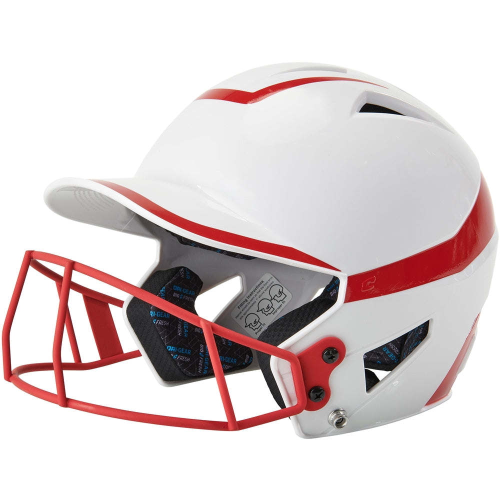 CHAMPRO HX RISE PRO BATTING HELMET W/FACEMASK