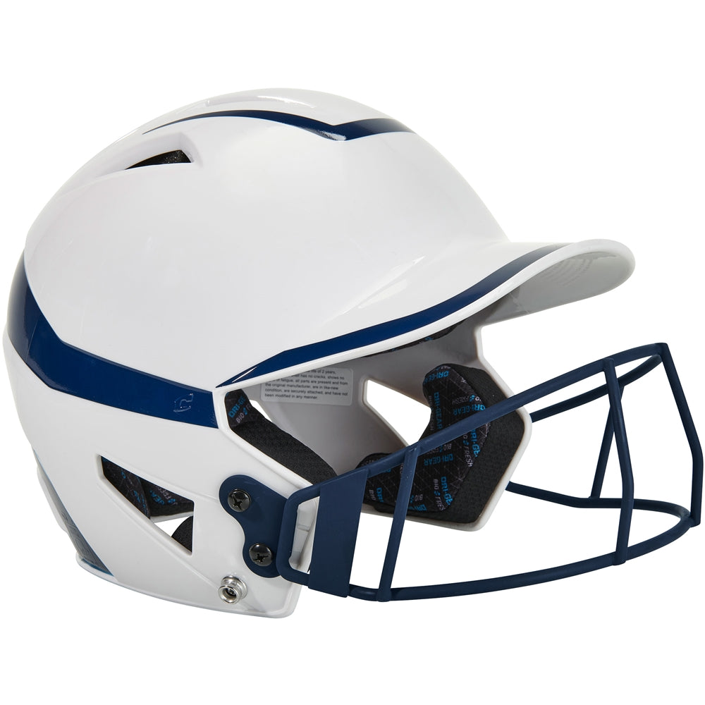 CHAMPRO HX RISE PRO BATTING HELMET W/FACEMASK