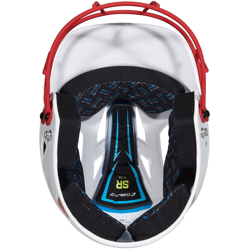 CHAMPRO HX RISE PRO BATTING HELMET W/FACEMASK