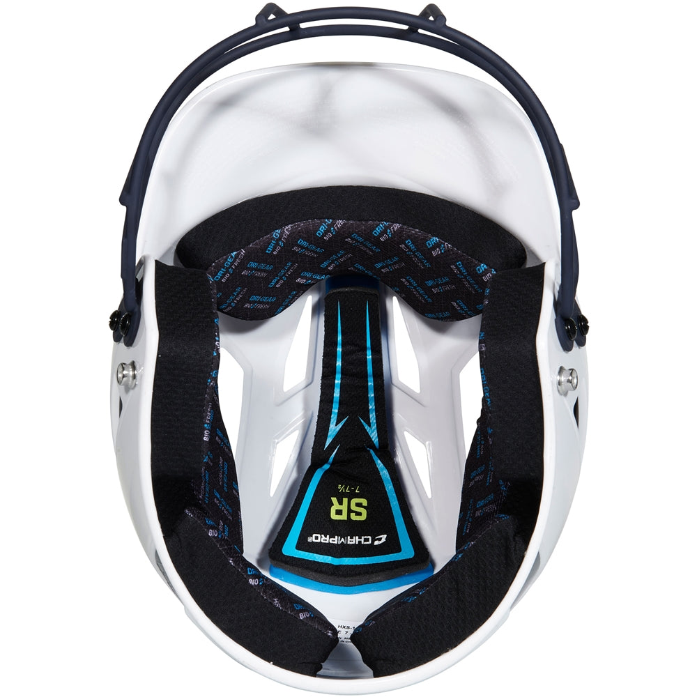 CHAMPRO HX RISE PRO BATTING HELMET W/FACEMASK