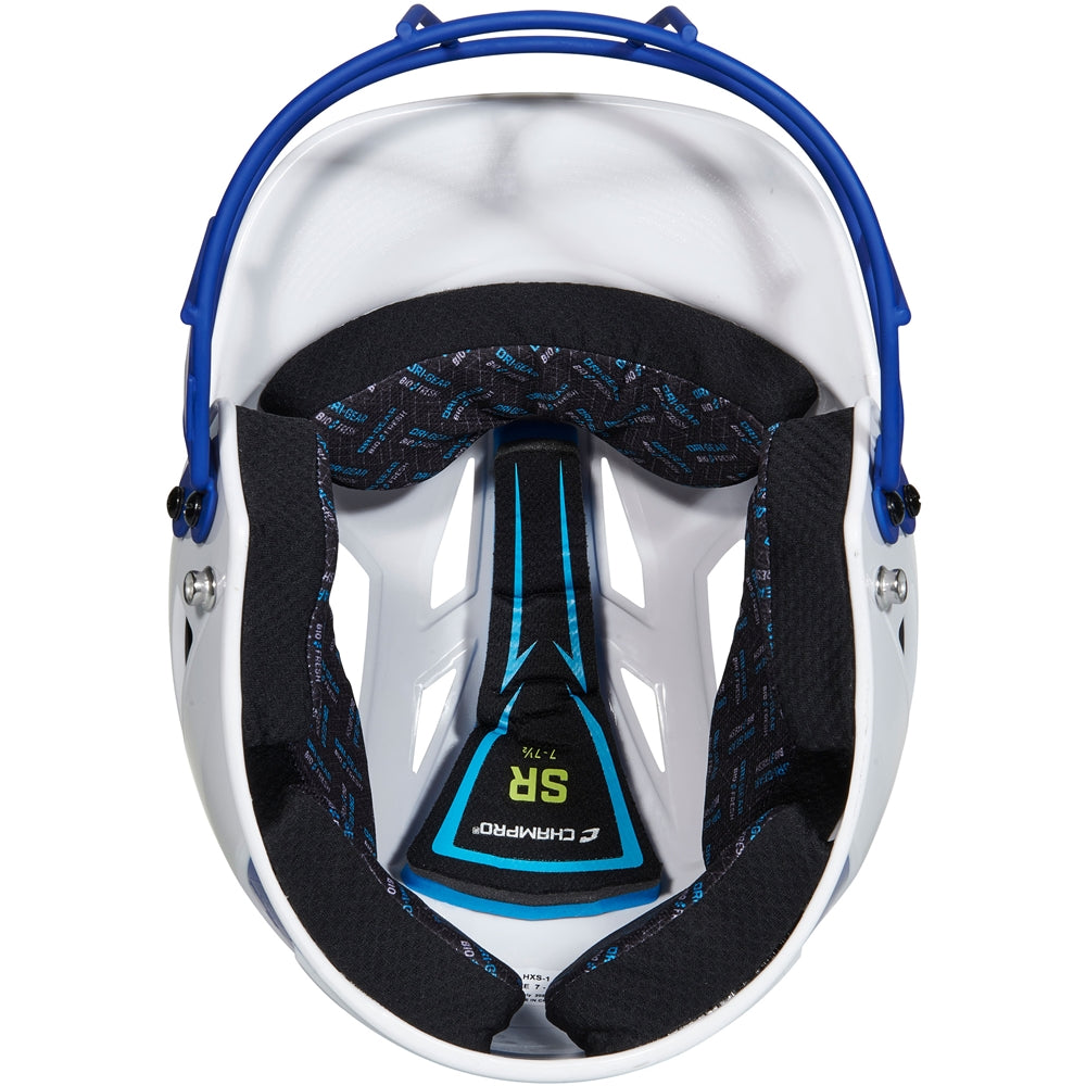 CHAMPRO HX RISE PRO BATTING HELMET W/FACEMASK