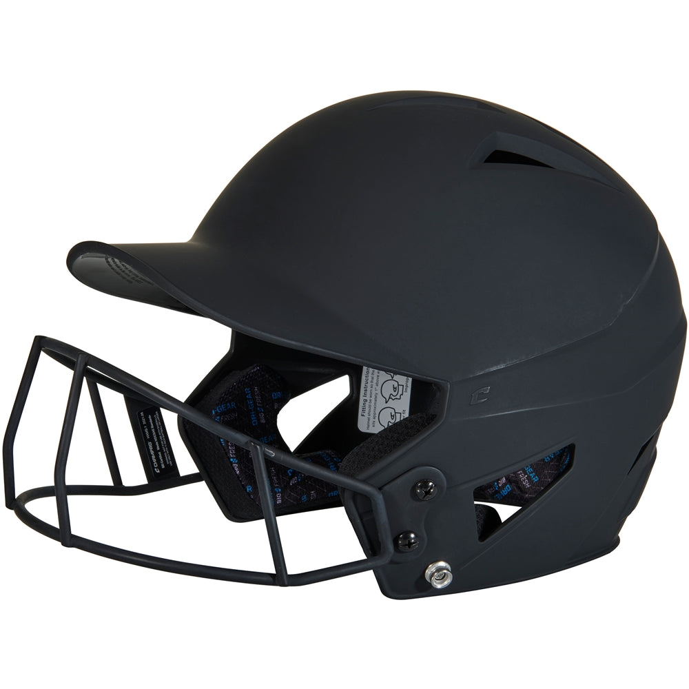 CHAMPRO HX RISE BATTING HELMET W/FACEMASK
