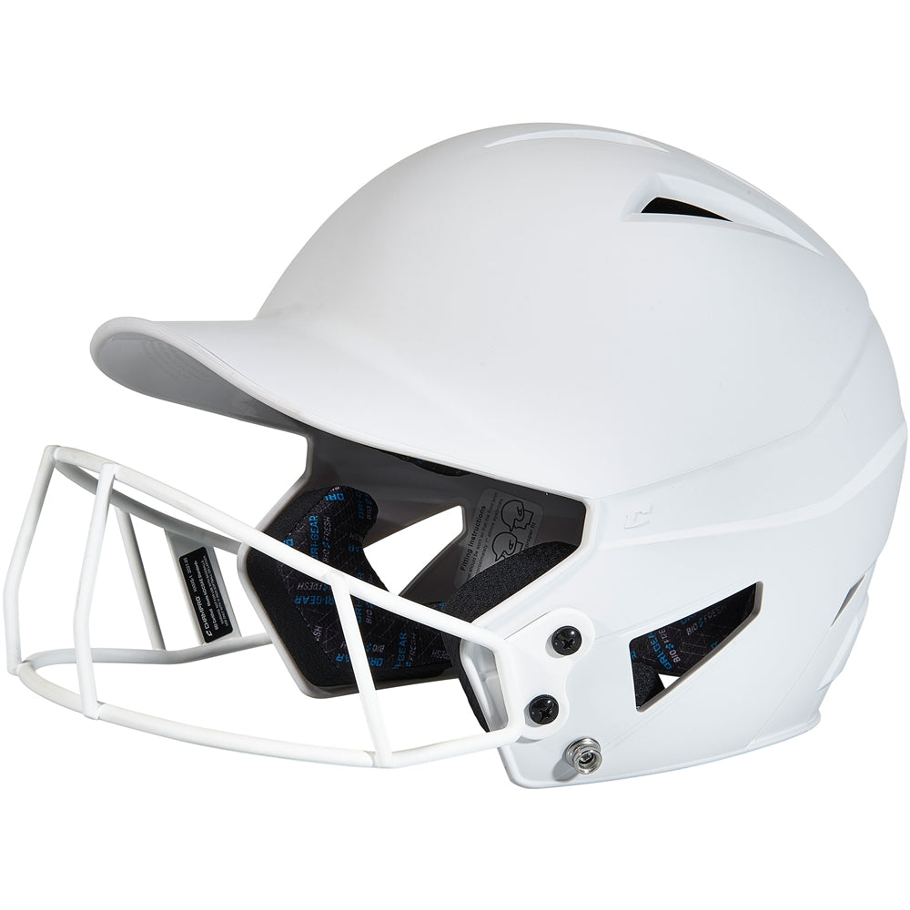 CHAMPRO HX RISE BATTING HELMET W/FACEMASK