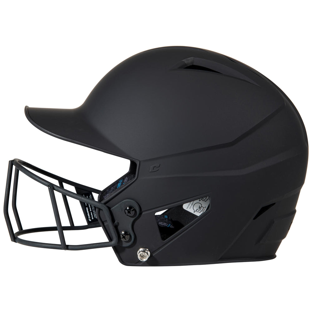 CHAMPRO HX RISE BATTING HELMET W/FACEMASK