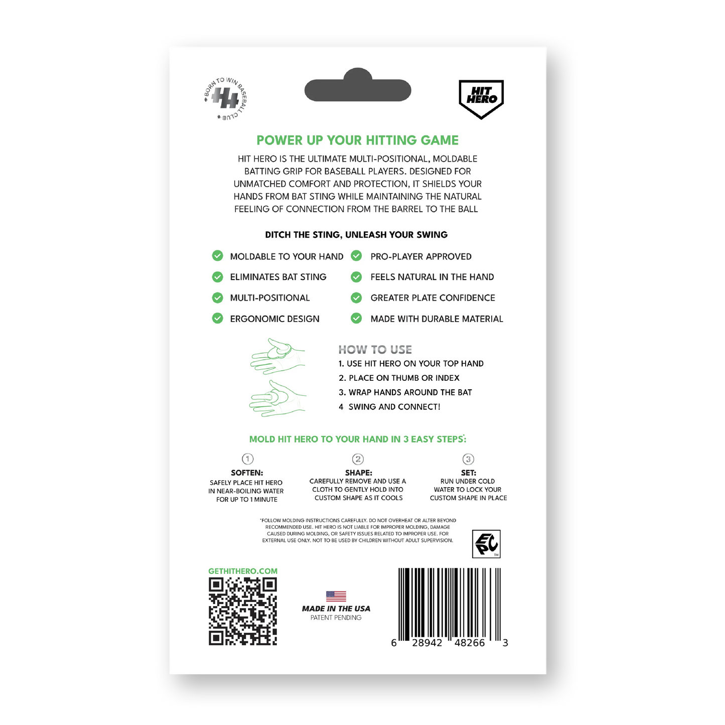 Markwort Hit Hero V2 Baseball Thumb Guard