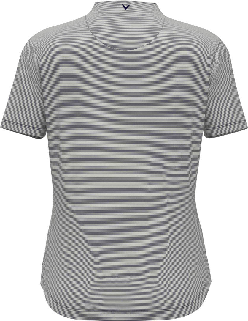 Ladies Fine Line Stripe Polo