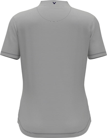 Ladies Fine Line Stripe Polo