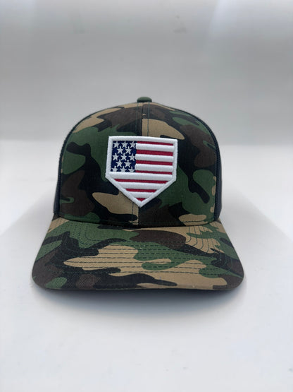 TBC USA Flag Snapback Hat