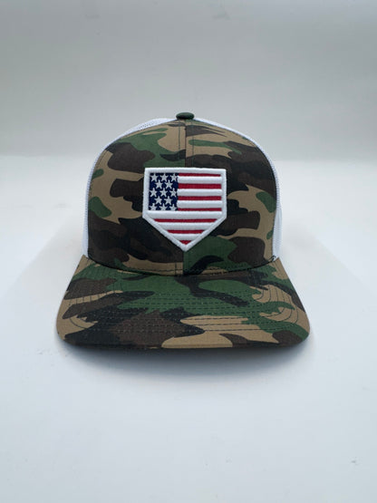 TBC USA Flag Snapback Hat